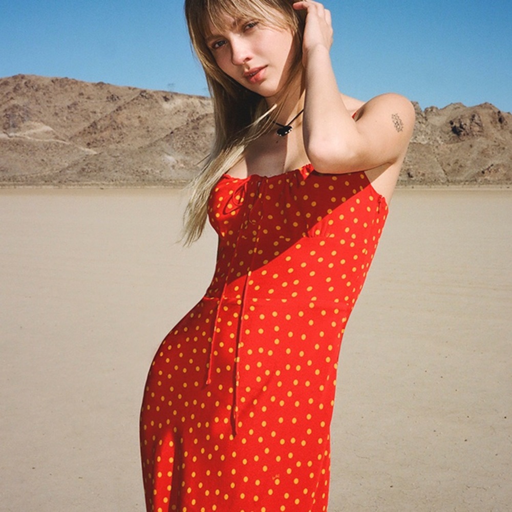 Realization Par Alba Dress in Rosa